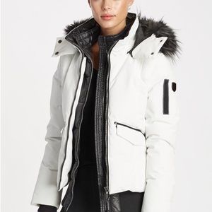 Ski Jacket Winter White Maple Bomber Noize Size S